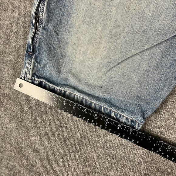 Canyon River Blues Shorts Mens Size 38 Blue Denim Carpenter Utility Workwear - Picture 3 of 9